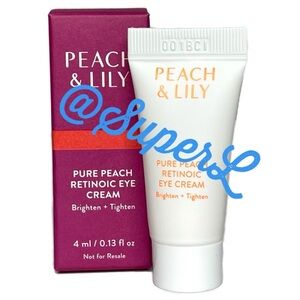 3/$15 NEW Peach & Lily Pure Peach Retinoic Eye Cream Moisturizer Skincare